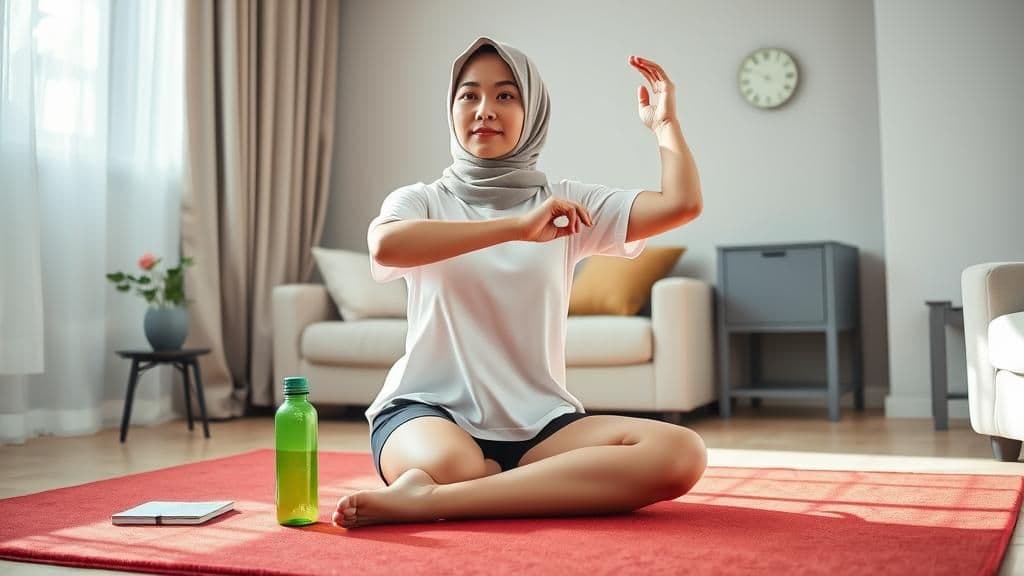 Senaman ringan dekat rumah untuk beginners