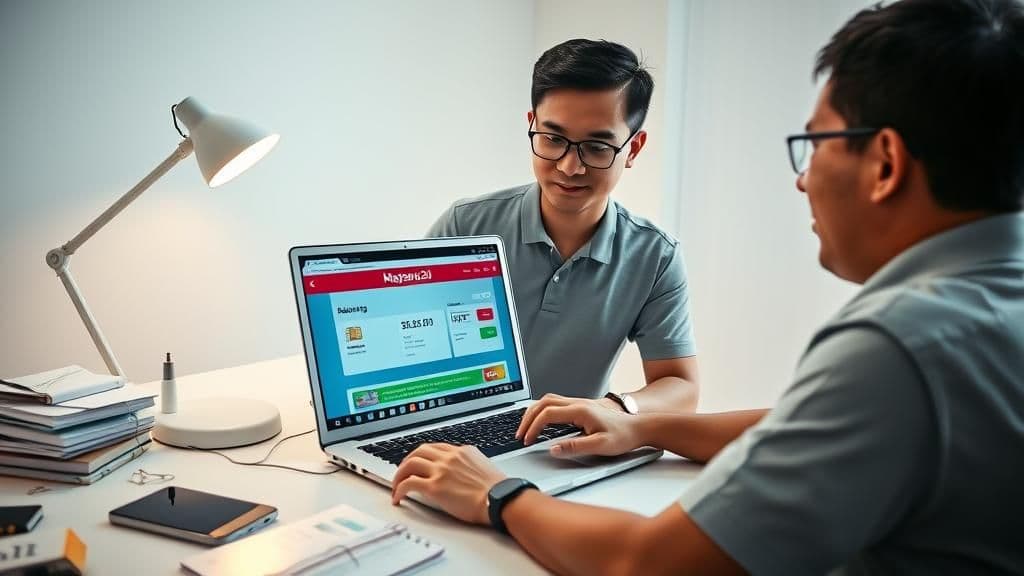 Cara mudah check baki maybank2u