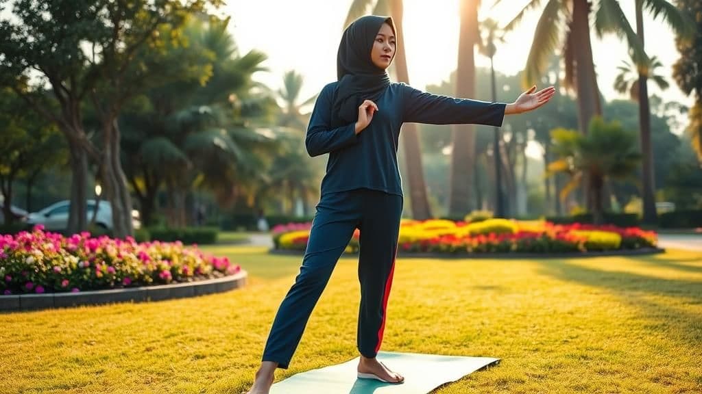 Senaman ringan untuk badan sihat