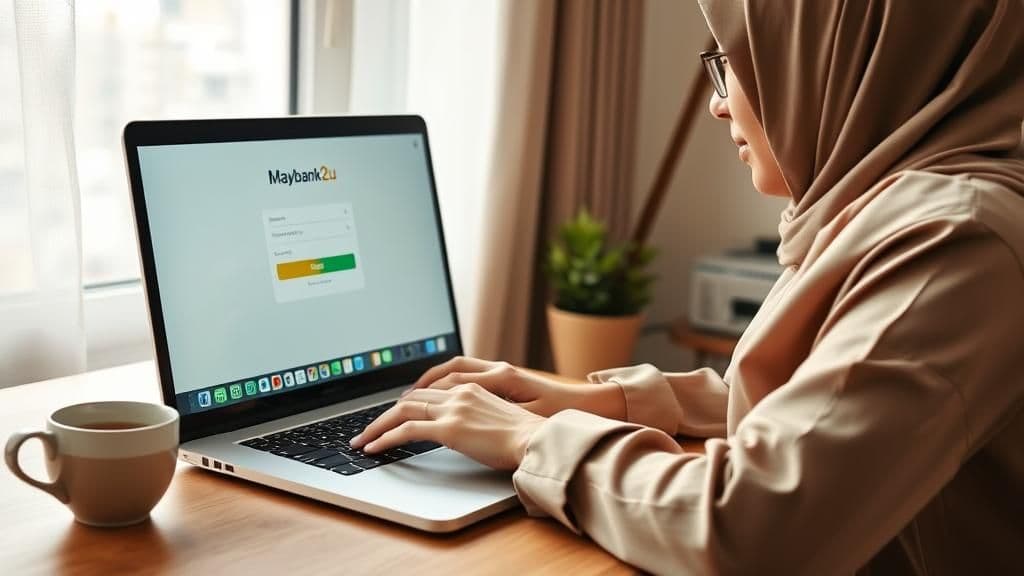 Maybank2u online banking login steps