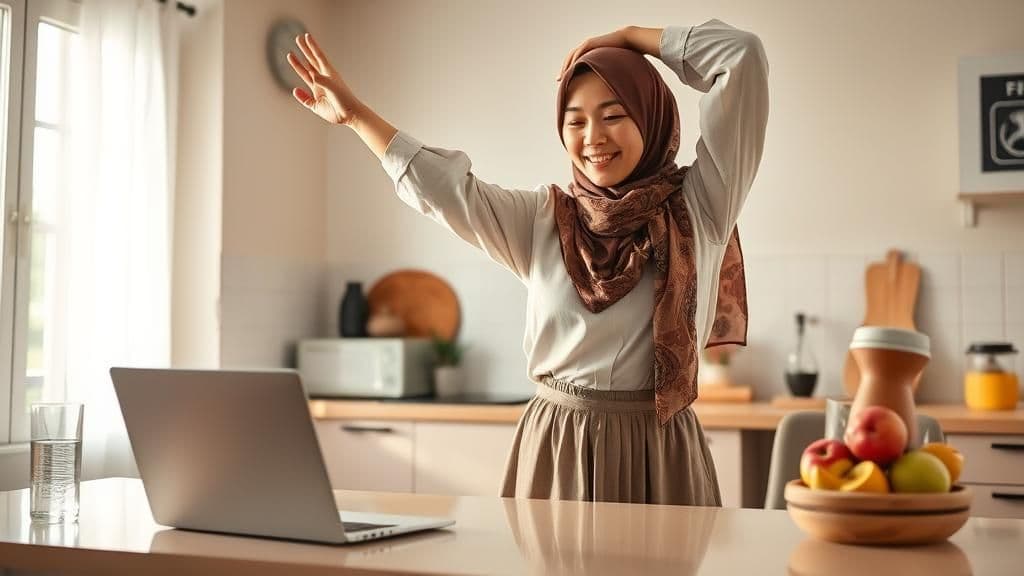 Senaman ringkas untuk orang Malaysia sibuk