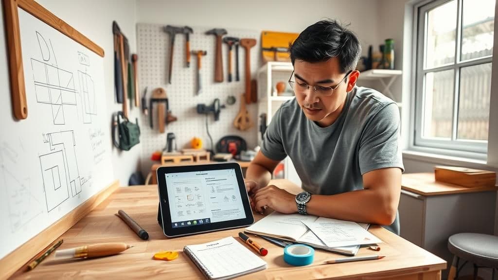 Rumah diy murah untuk beginner