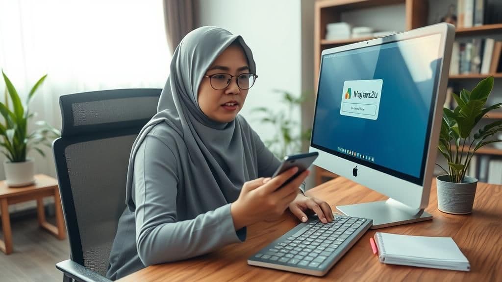 Maybank2u login masalah password