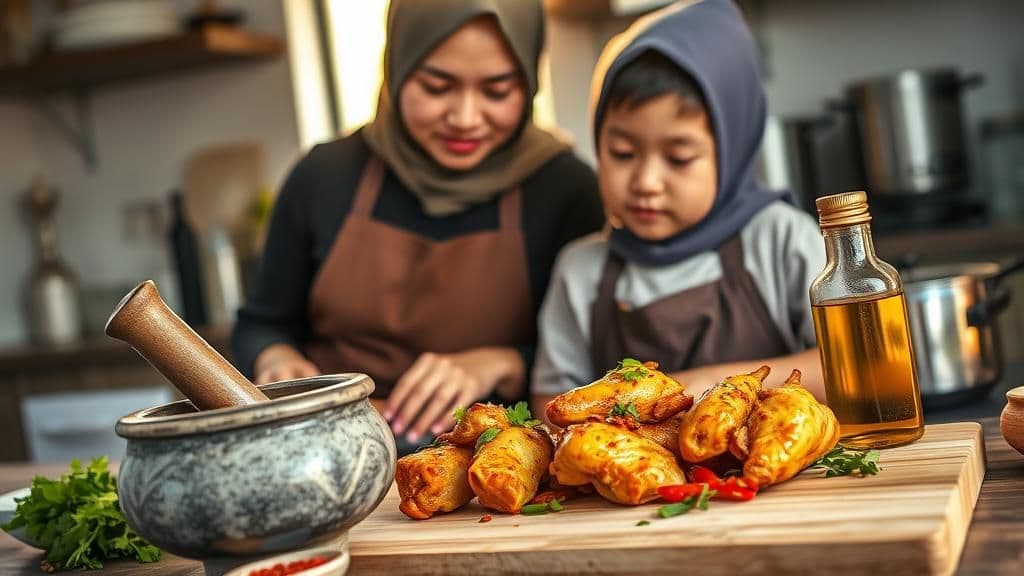 Cara Masak Ayam Goreng Berempah ala Malaysia yang Sedap dan Aromatik